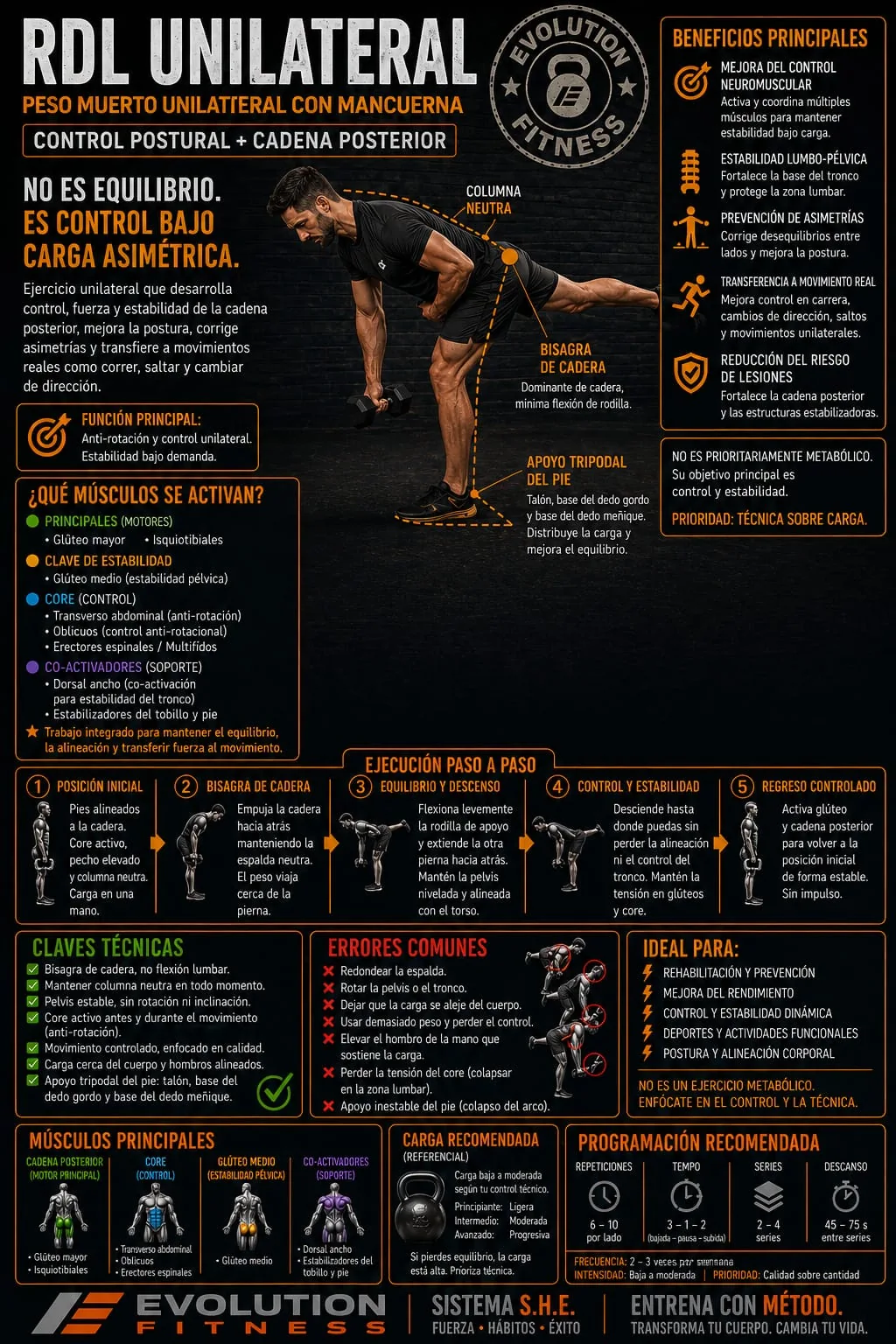 Pieza educativa completa sobre péndulos, core y control corporal