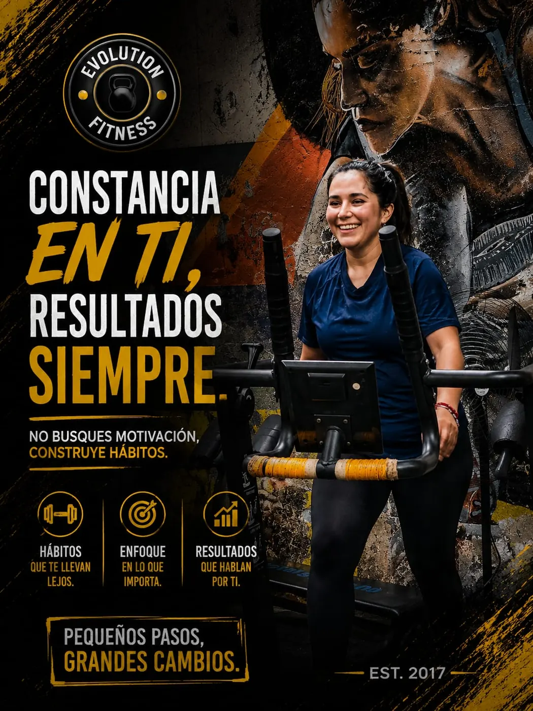Constancia y resultados dentro del Sistema S.H.E. de Evolution Fitness
