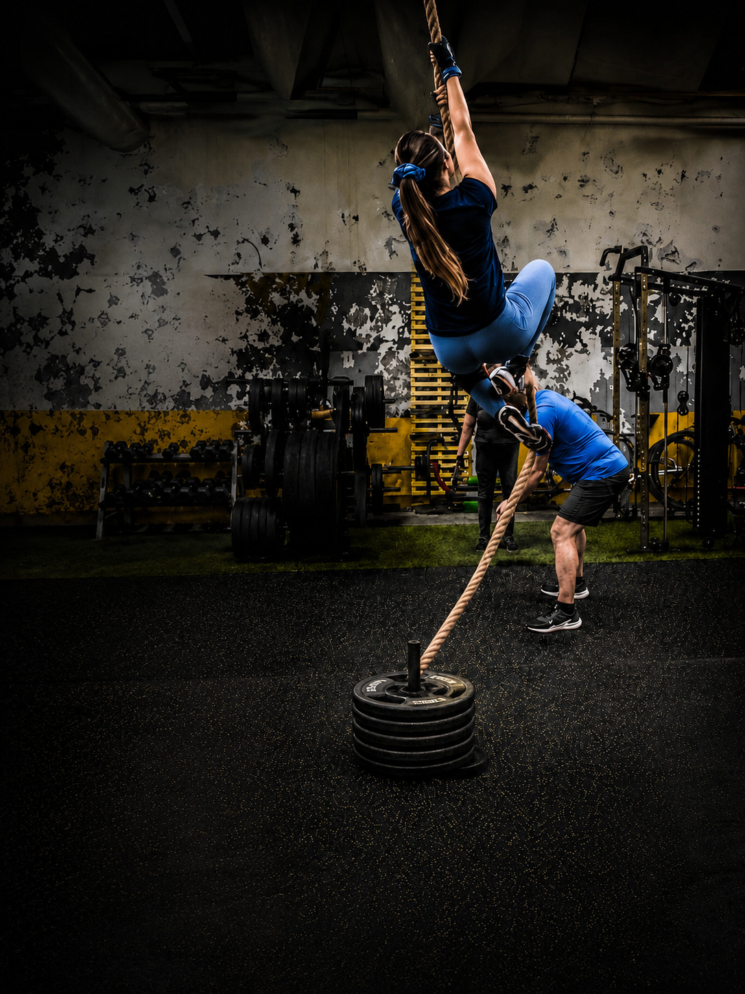 Trabajo híbrido real de fuerza, resistencia y coordinación en Evolution Fitness